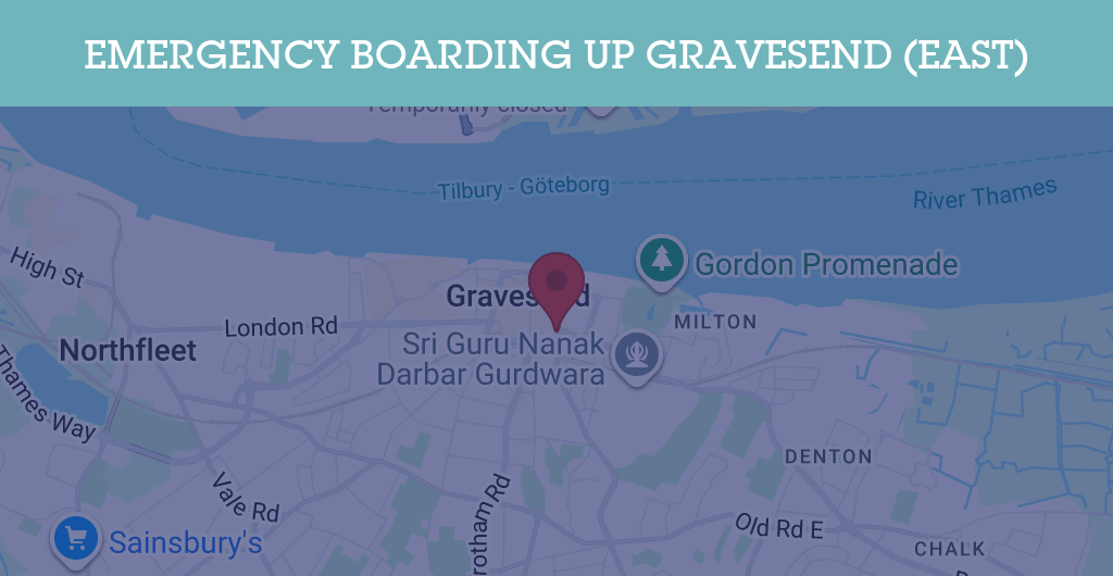 Emergency Boarding Up Services in Gravesend (east) - DA12