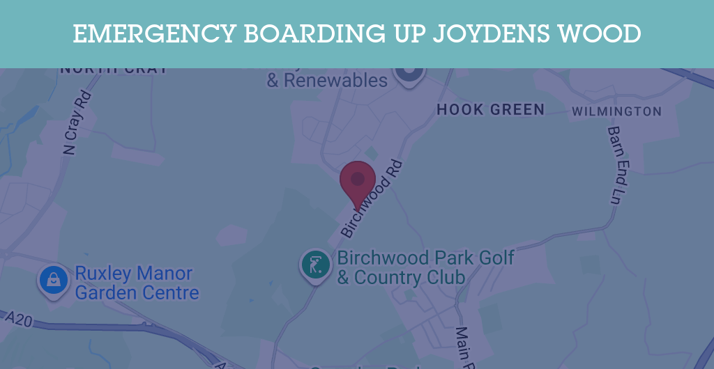 Emergency Boarding Up Services in Joydens Wood - DA2